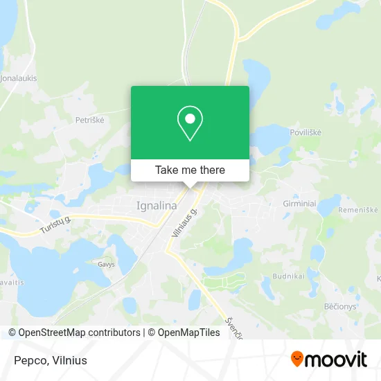 Pepco map