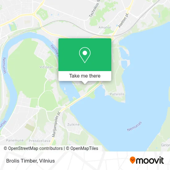 Brolis Timber map