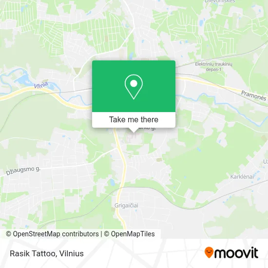 Rasik Tattoo map
