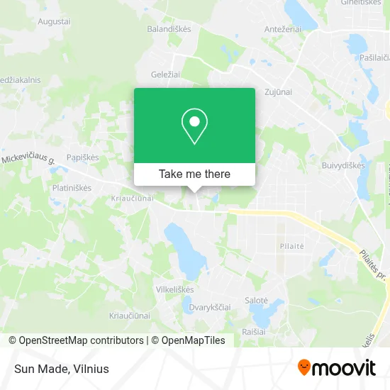 Sun Made map