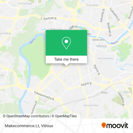 Makecommerce.Lt map