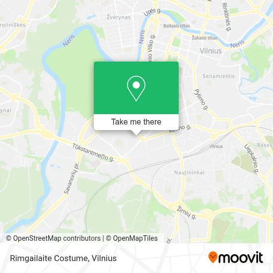 Rimgailaite Costume map