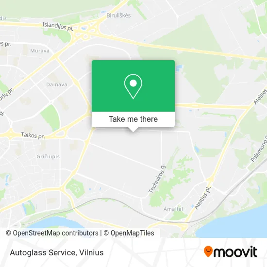 Autoglass Service map