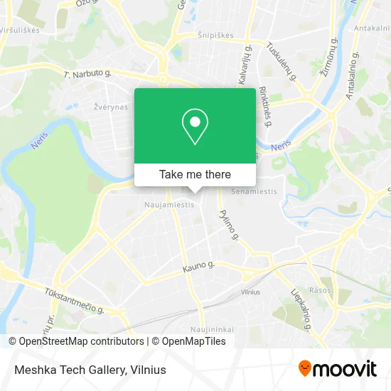 Meshka Tech Gallery map