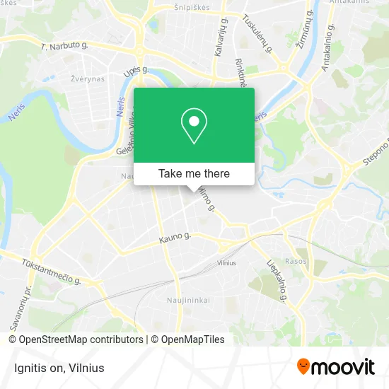 Ignitis on map