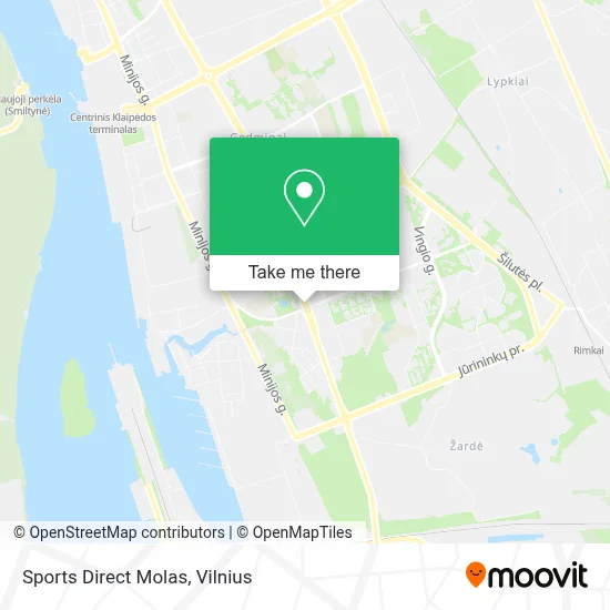 Sports Direct Molas map