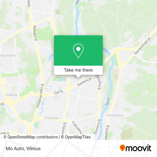 Mo Auto map