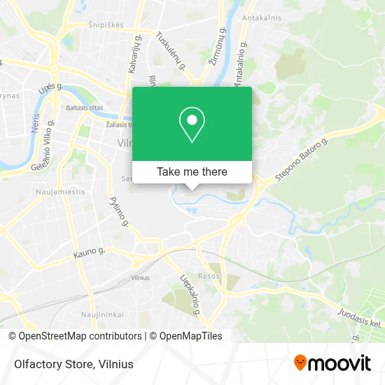Olfactory Store map