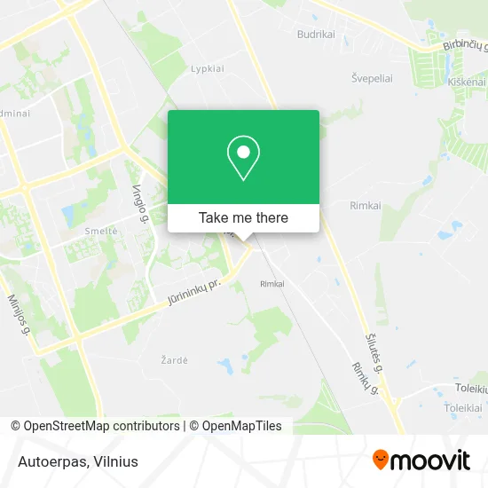 Autoerpas map