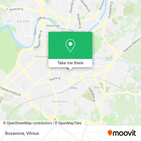 Bosanova map