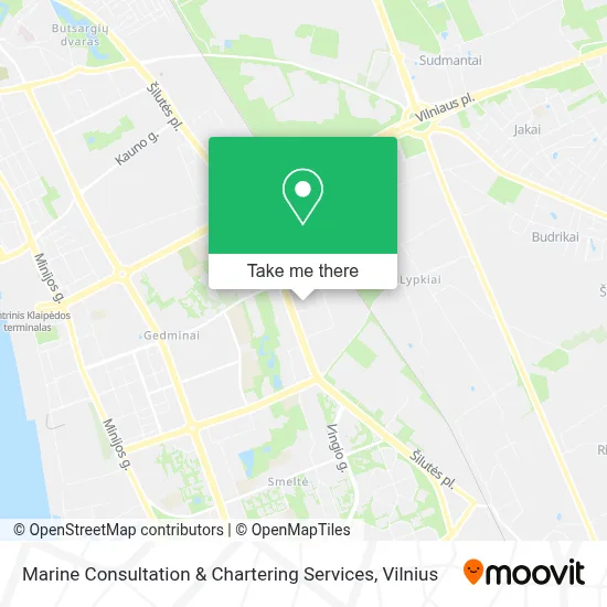 Marine Consultation & Chartering Services map