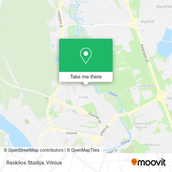 Raskilos Studija map