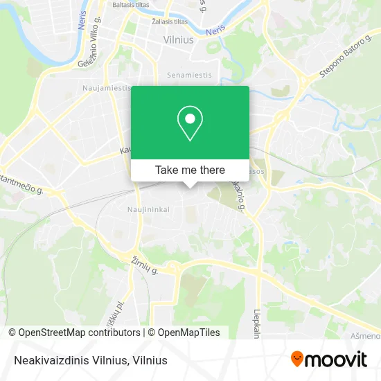 Neakivaizdinis Vilnius map