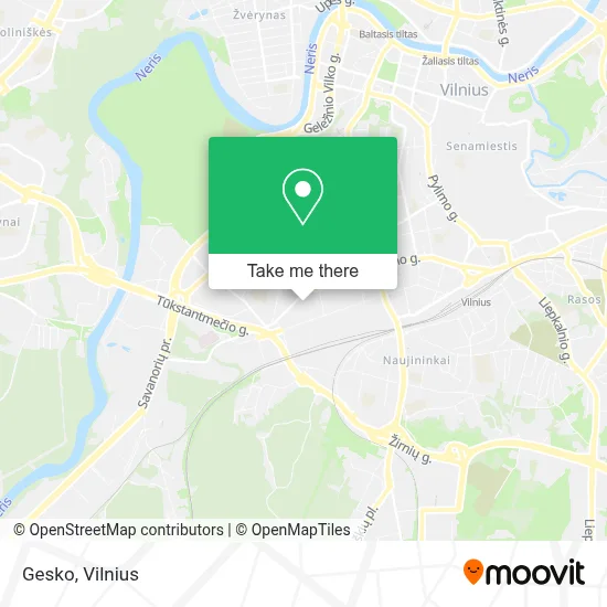 Gesko map