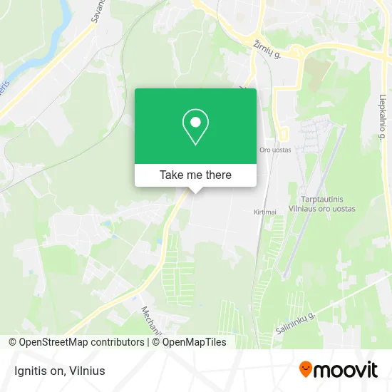 Ignitis on map