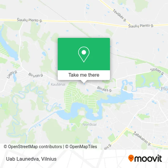Uab Launedva map
