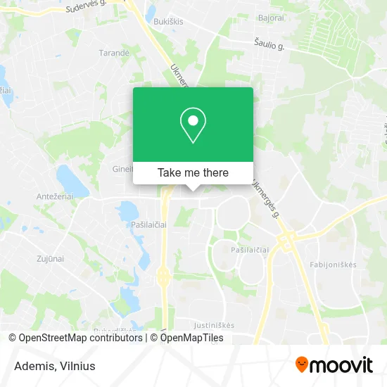 Ademis map
