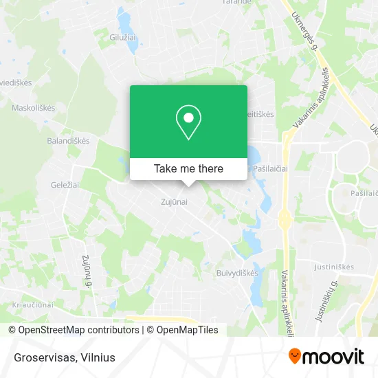 Groservisas map
