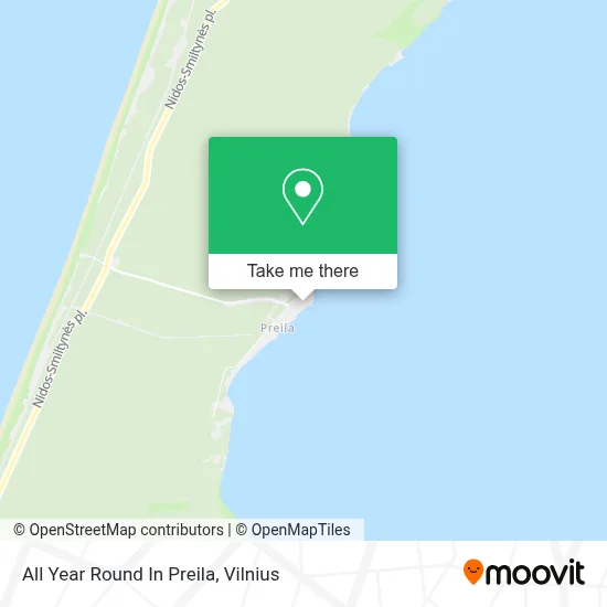 All Year Round In Preila map