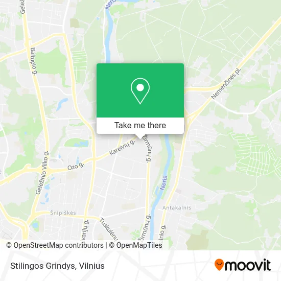 Stilingos Grindys map