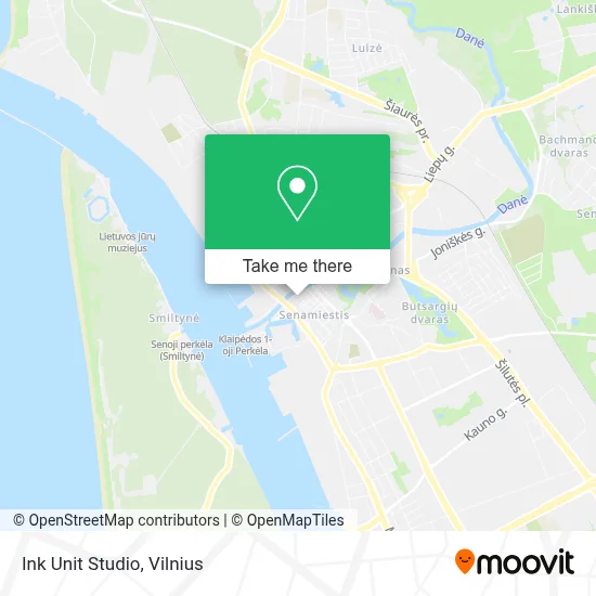 Ink Unit Studio map