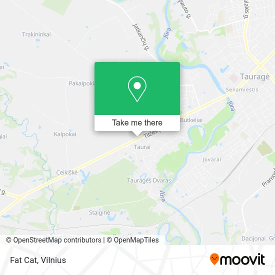 Fat Cat map