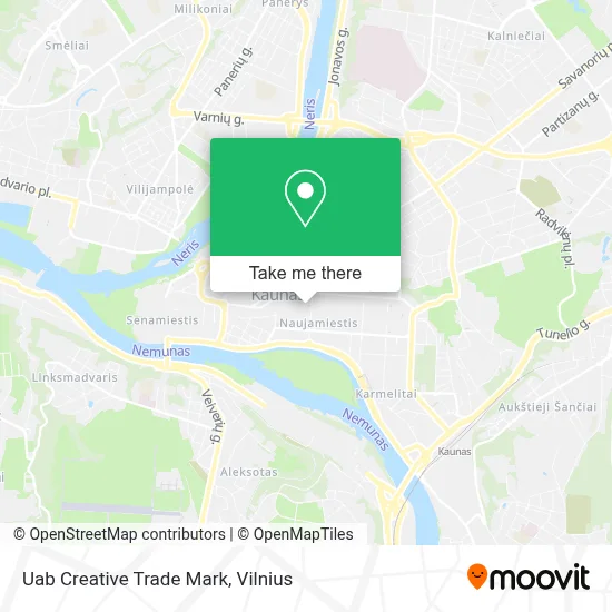 Uab Creative Trade Mark map