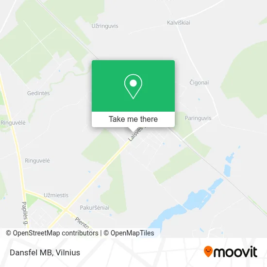 Dansfel MB map