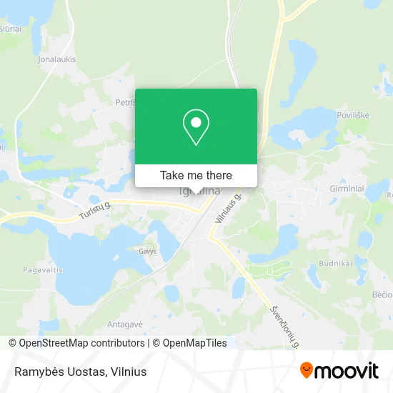 Ramybės Uostas map