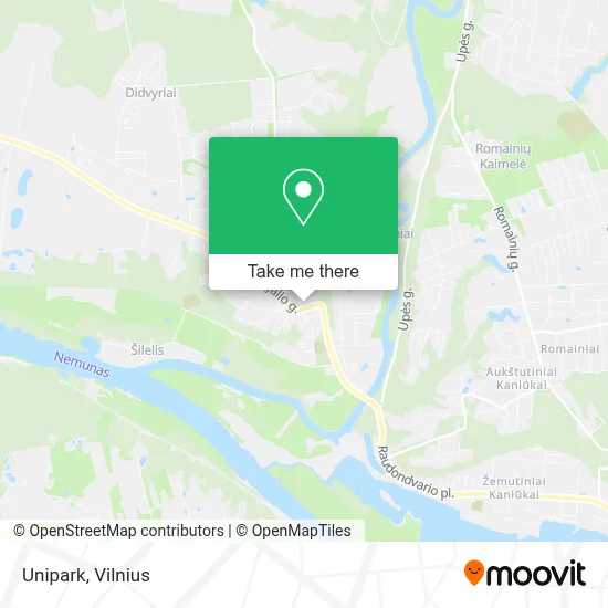 Unipark map