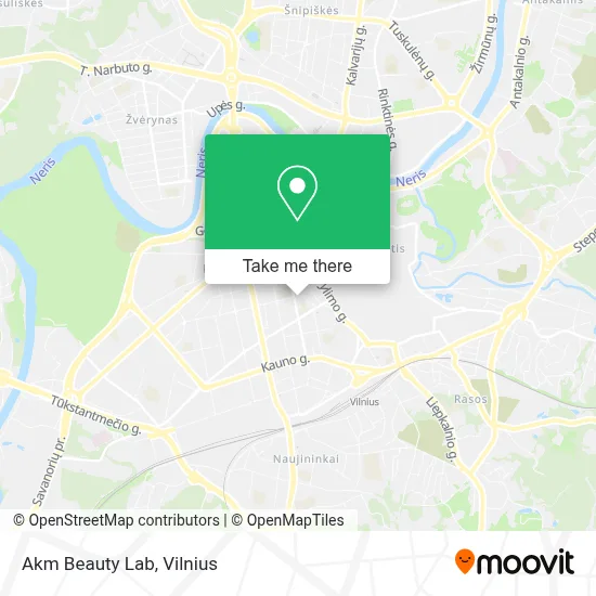 Akm Beauty Lab map