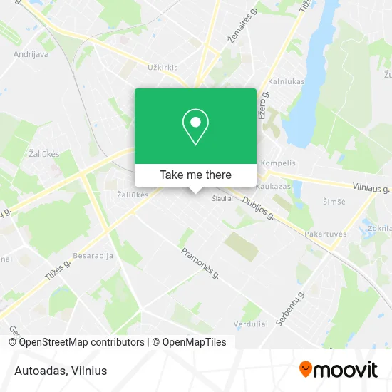 Autoadas map
