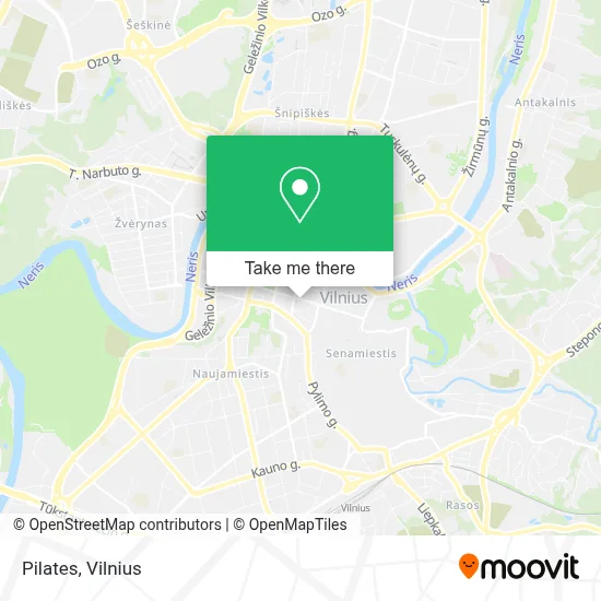 Pilates map
