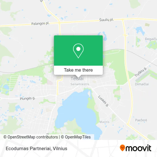 Ecodumas Partneriai map