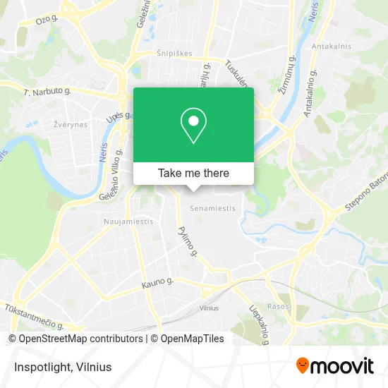 Inspotlight map