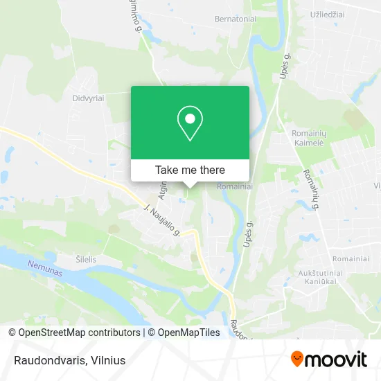 Raudondvaris map