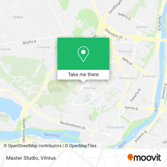 Master Studio map