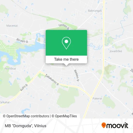 MB "Domguda" map
