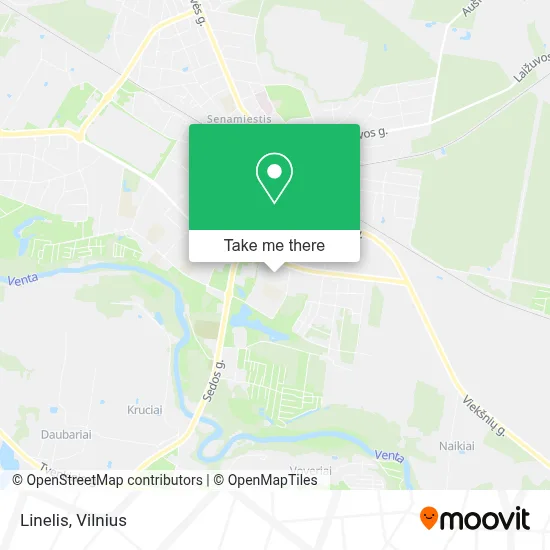 Linelis map