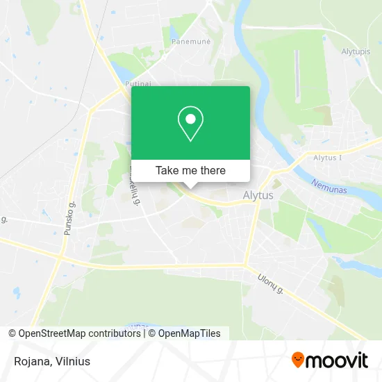 Rojana map