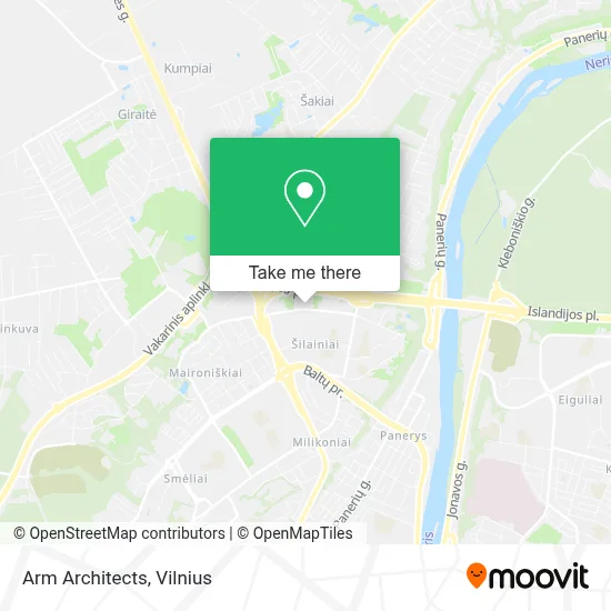 Arm Architects map
