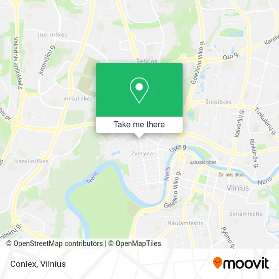 Conlex map