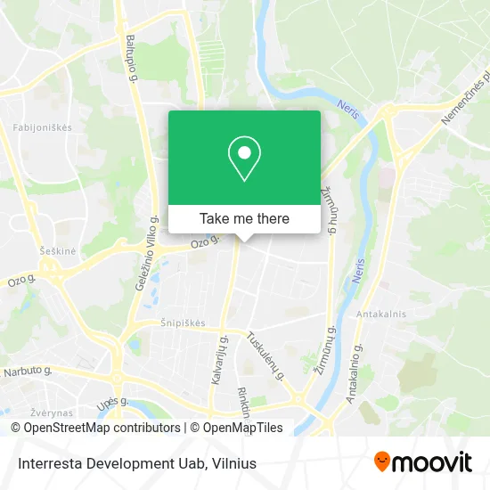 Interresta Development Uab map