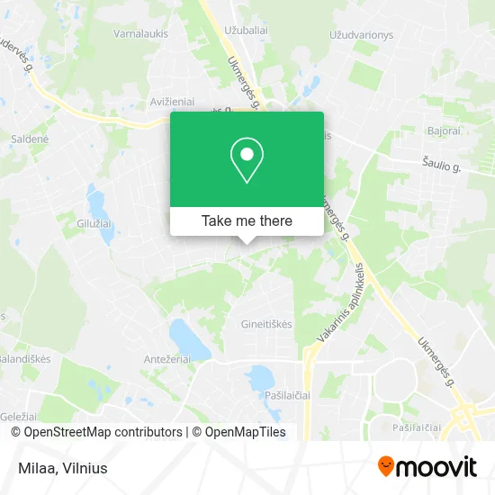 Milaa map