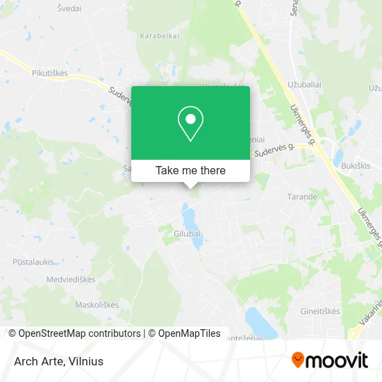 Arch Arte map