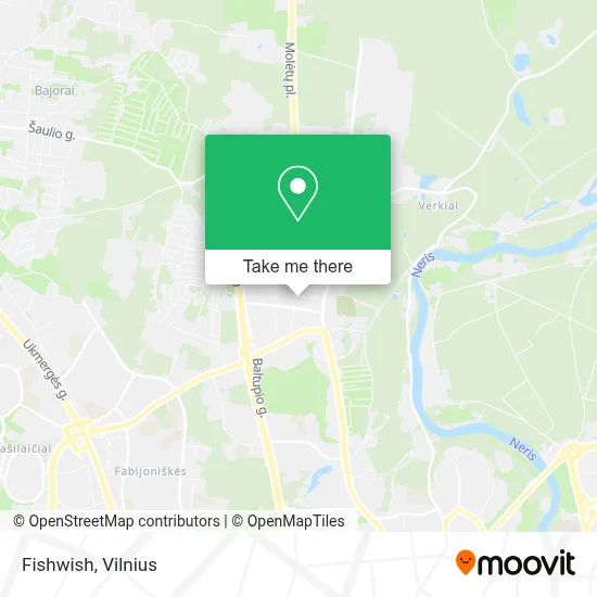 Fishwish map
