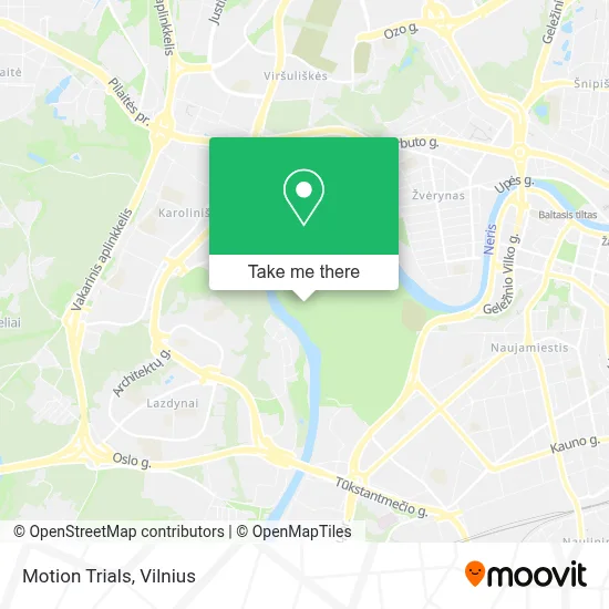 Motion Trials map