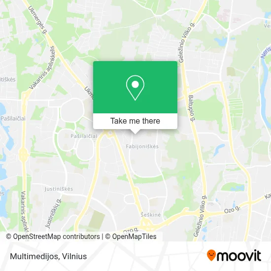 Multimedijos map