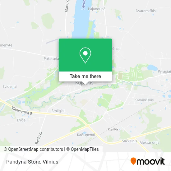 Pandyna Store map