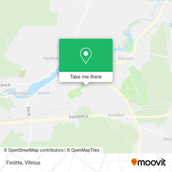 Finlitte map